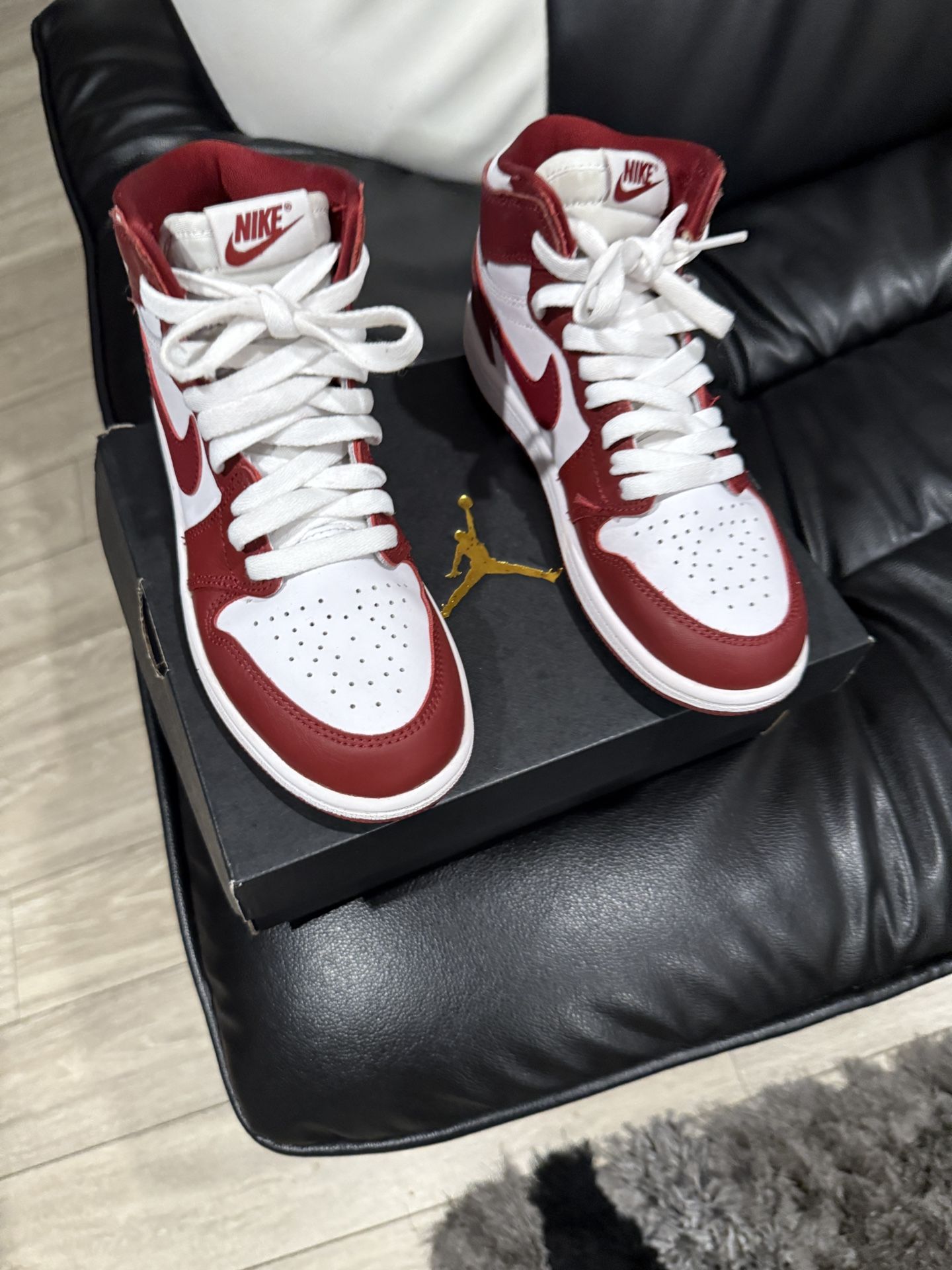 Air Jordan 1 Retro High OG PS 'Artisanal Red' Size 3y