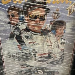 Dale Earnhardt Signed Picture By Artist