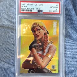 Fortnite panini aura skin card