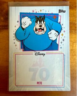 2025 Topps Disneyland 70th Anniversary - Pete Autograph Opportunity Card # UA-PT