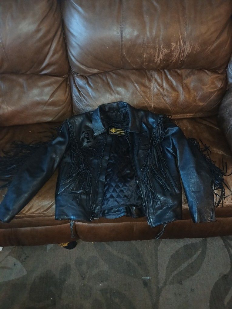 Womens Medium Leather Jacket