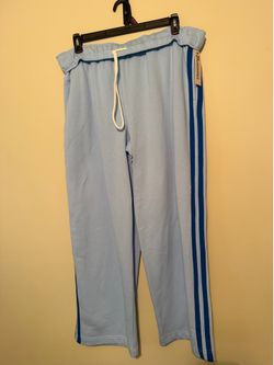 No Boundaries Blue Wide Leg Track Pant, size XXL New