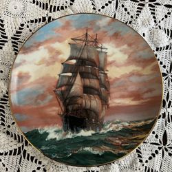 The Blue Jacket At Sunset