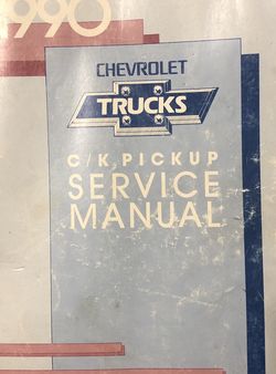 1990 Chevrolet Truck Service Manual