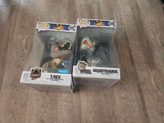 Funko Pop T-Rex And Giganotosaurus