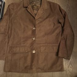 Emporio Confezioni Faux Leather Womens Jacket