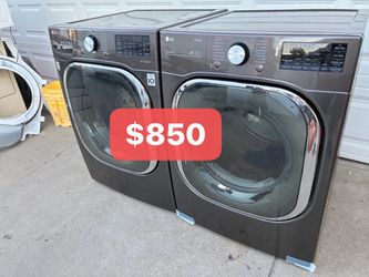 LG thin q  washer and dryer