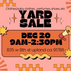 Yard Sale Until 3pm
