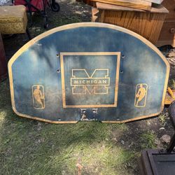 Basketball Backboard “Michigan Wolverines”