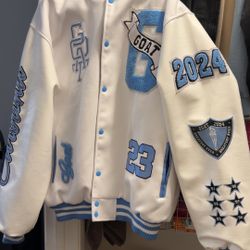 Vintage Wool Varsity Jacket (Legend Blue) 3XL NEW