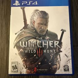 The Witcher 3 PS4