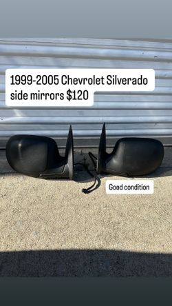 1999-05 CHEVROLET SILVERADO SIDE MIRROS