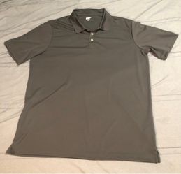 Gray Collared Shirt