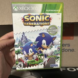 Sonic Generations Xbox 360 (CIB)