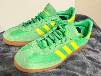 Adidas green and yellow sneakers