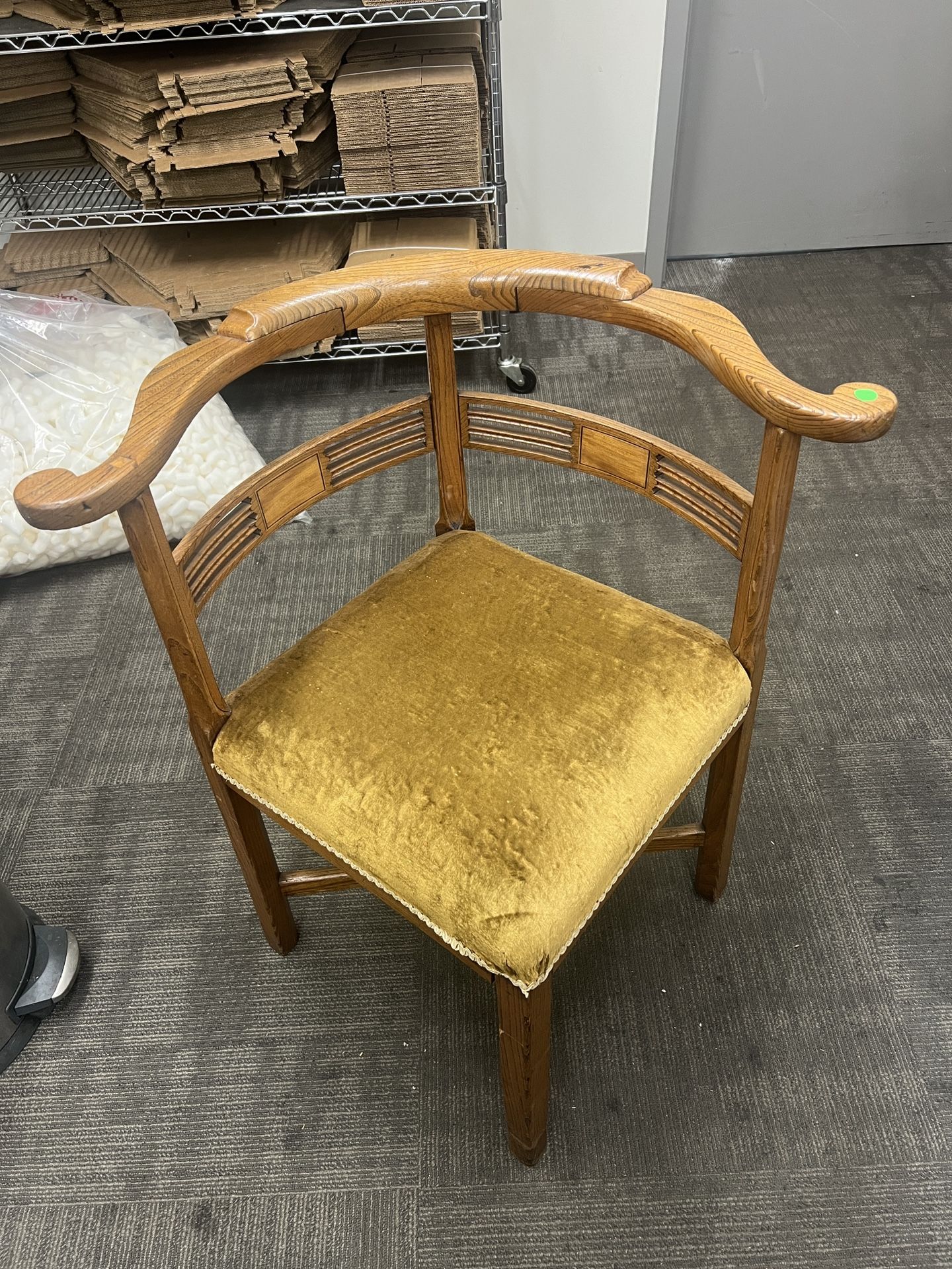 Antique Corner Chair, C 1800’s