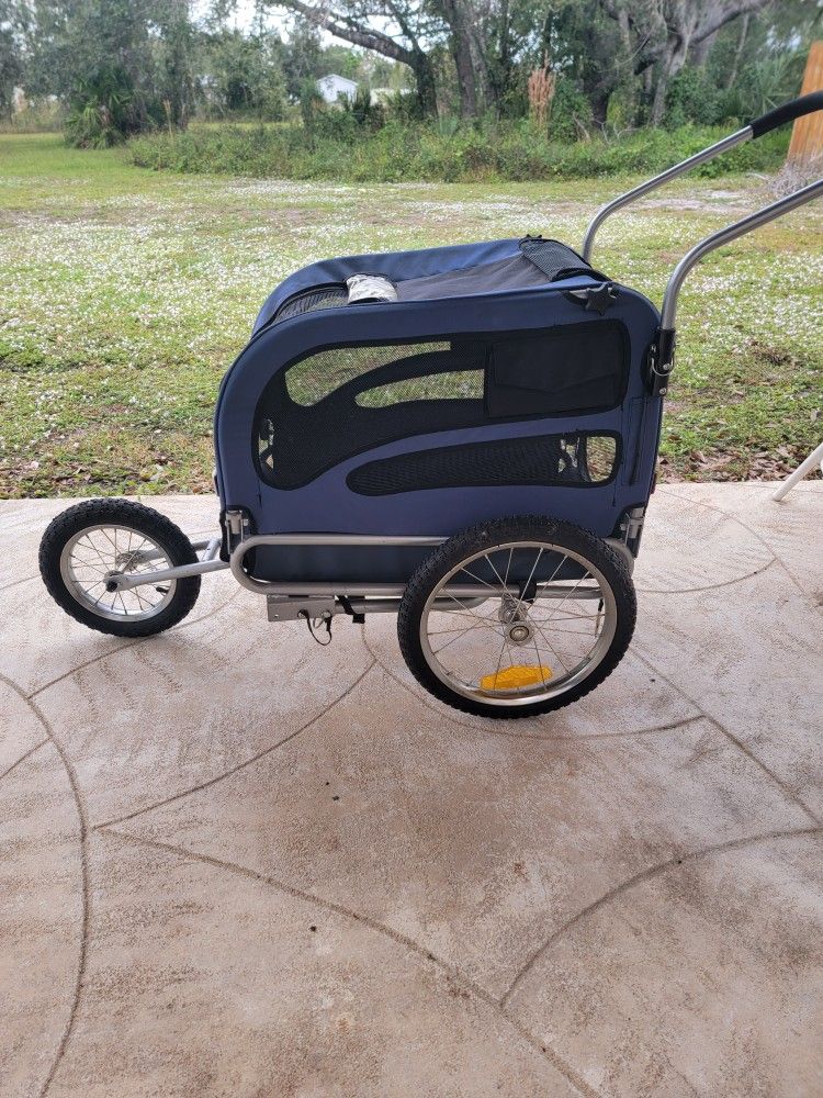 Dog Stroller With Bicycle Hook Up