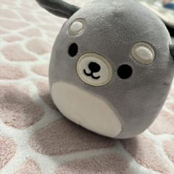 5” Squishmallows Brian the Grey Dog