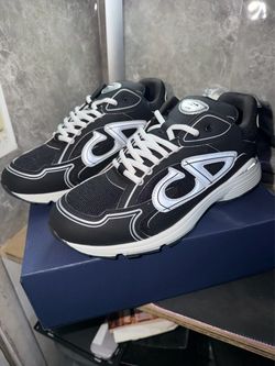 Dior B30 Sneakers Black and White SIZE 10