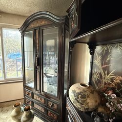 Asian Style Display Cabinet