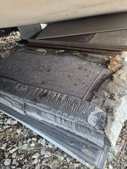 Tile and cement back panel
