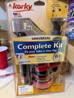 Korky Universal Complete Toilet Repair Kit