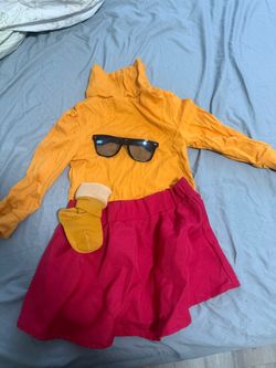 Velma scooby doo costume 4t