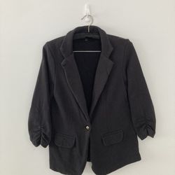 Sweatshirt Material Blazer Small