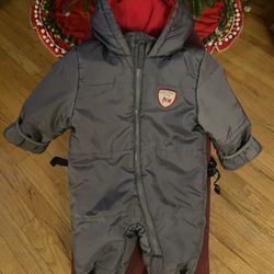 Baby Xtreme Baby Boy's Snow Pram - Infant/Toddler Hooded Bodysuit Bunting Snowsuit