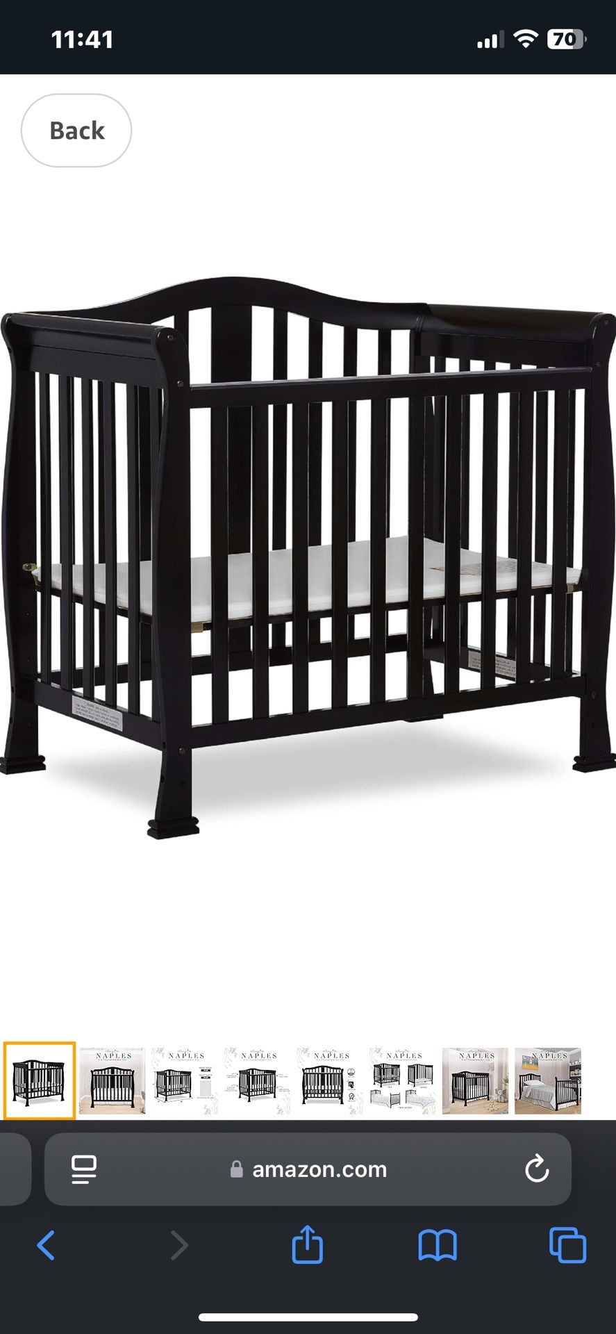 Baby Mini Crib