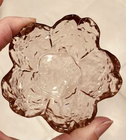 Set Of 4 Japanese Sakura Pink Dipping Bowls