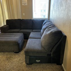 3-Piece Greyish brown sectional From Ashley’s