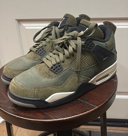 Air Jordan 4 Retro Craft “Olive” – Size 9.5 – Authentic