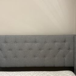 Queen low profile bed