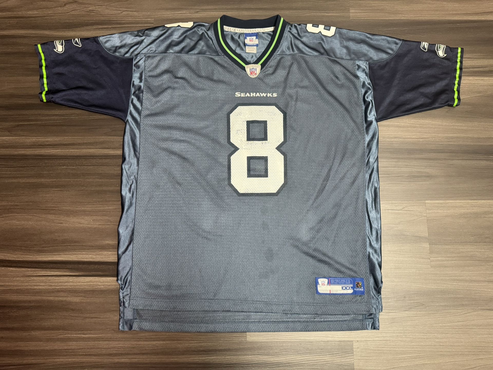 Vintage Reebok Matt Hasselbeck #8 Seattle Seahawks Jersey Size 2XL XXL