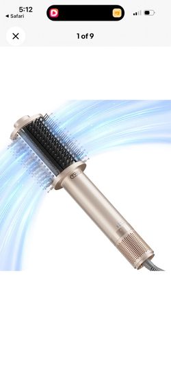 TYMO 4.0 Hair Blow Dryer Brush - Lightweight 3X Faster Drying 5-in-1 lonic Blowout Hair Dryer Brush Adds Shine, Volume & Fullness for Smooth, Anti-Fri