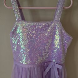 Girls Lavender Dress Size 7/8