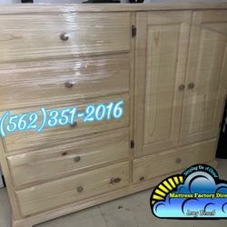 Baby Wardrobe Natural Pinewood Chest Cajonera Comoda Nueva 