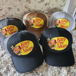 Custom Pokemon "Karp Pro Shops" Trucker Hat PVC Patch