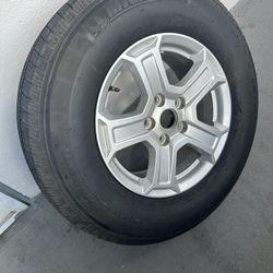 Brand New Tire with Rim 