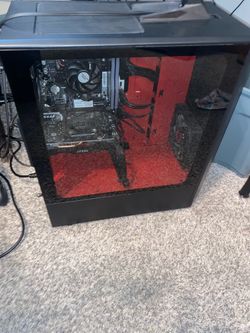 Red and black