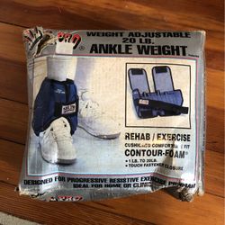 Ankle Weight 20# Adjustable