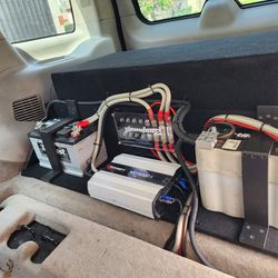 Amp And Battery Rack