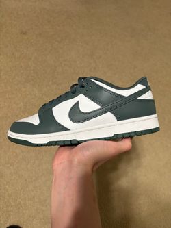 Size 9 - Nike Dunk Low Vintage Green White