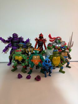 Vintage TMNT Action Figure Lot