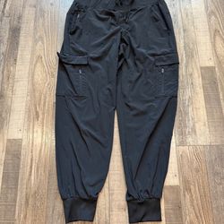All In Motion Black Joggers - Size Medium