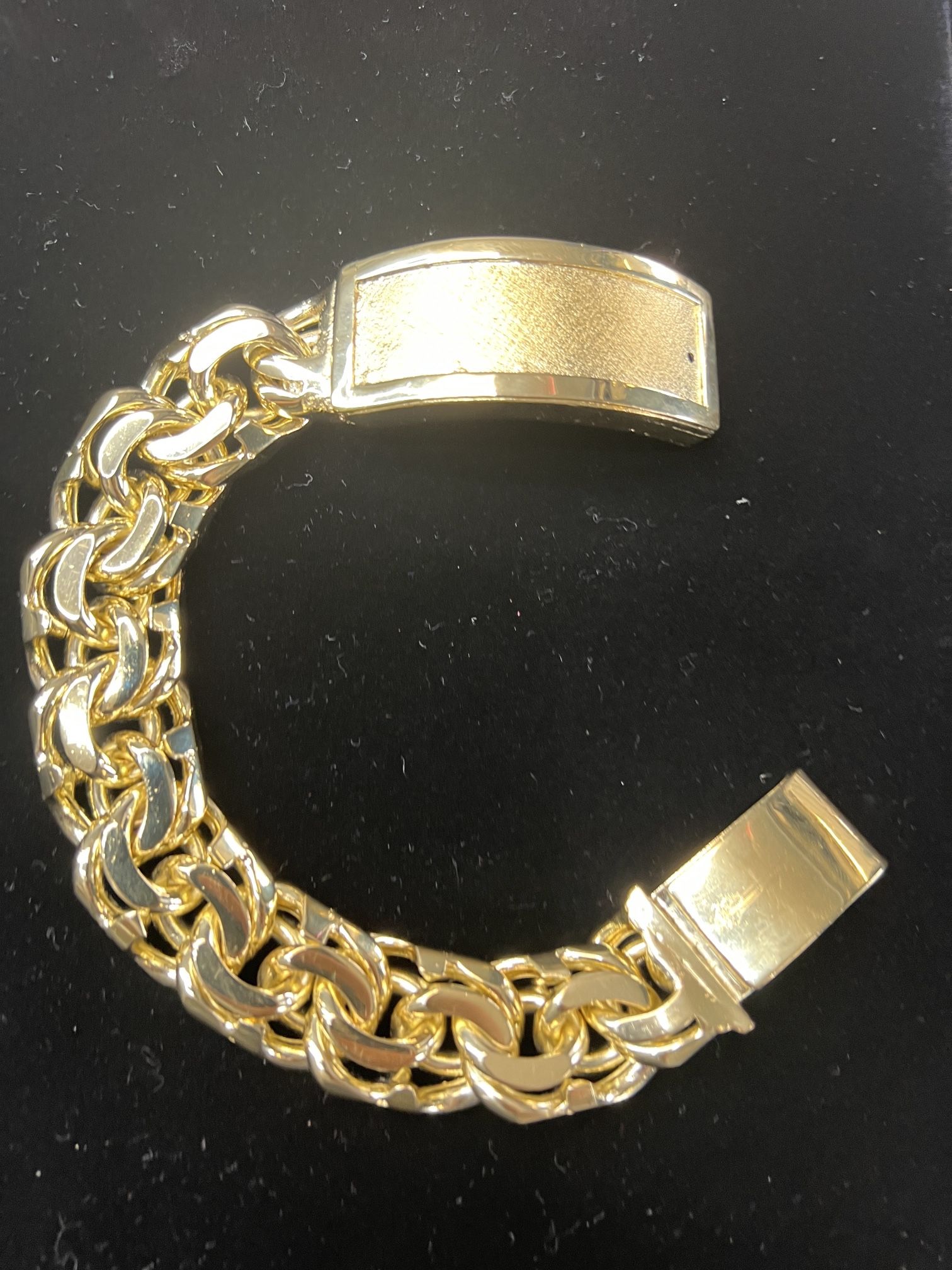 10K Gold Filled Chino Link Bracelet