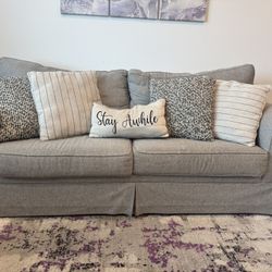 Living Room Furniture- Sofa And Two Arm Chairs