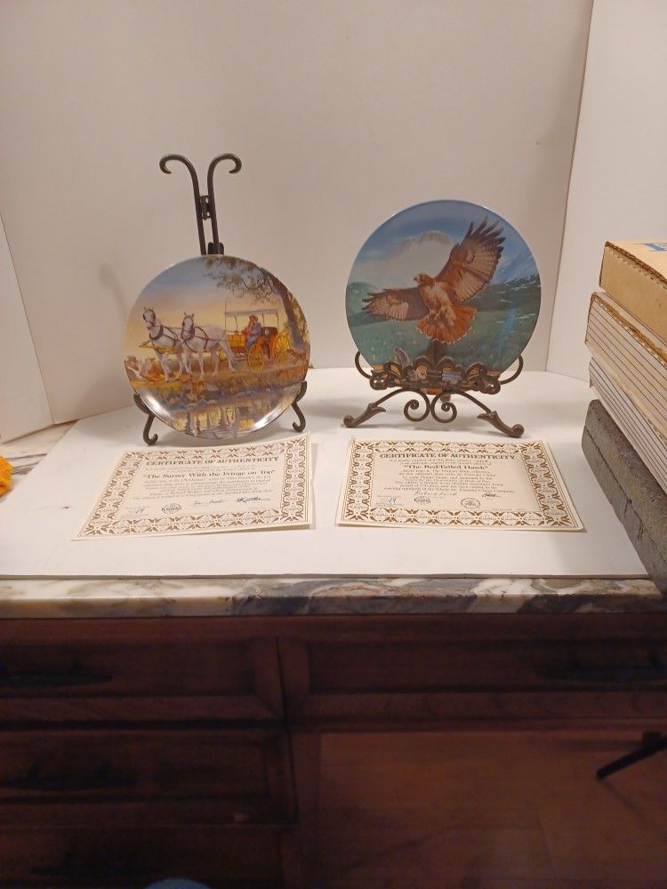 Knowles Fine China Plates 