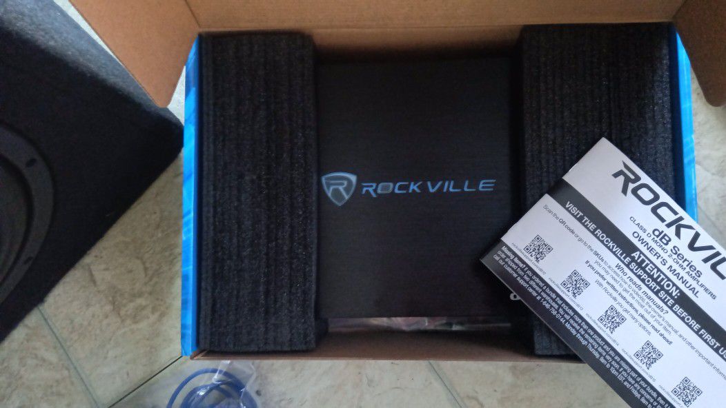 15inch Rockville With Rockville Amp I Have AC Jacks POWER WIRE AND GROUND WIRE